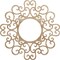 Ekena Millwork Reims Wood Fretwork Pierced Ceiling Medallion, Red Oak, 34"OD x 13"ID x 1/4"T CMWP34X34X0250RERO - alternate 1